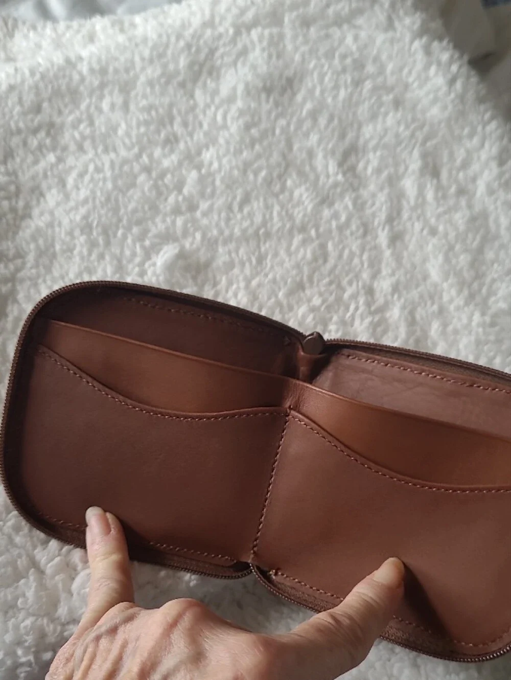 Brown Leather Men’s Matador Wallet Pouch